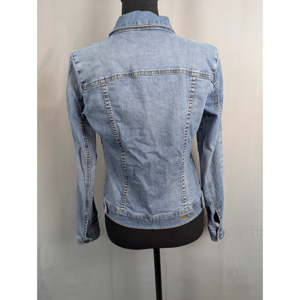Kut From The Kloth Amelia Jacket Women Size S Light Wash Blue Excellent - Picture 3 of 9